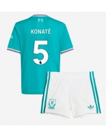 Liverpool Ibrahima Konate #5 Kolmaspaita Lasten 2025-26 Lyhythihainen (+ shortsit)